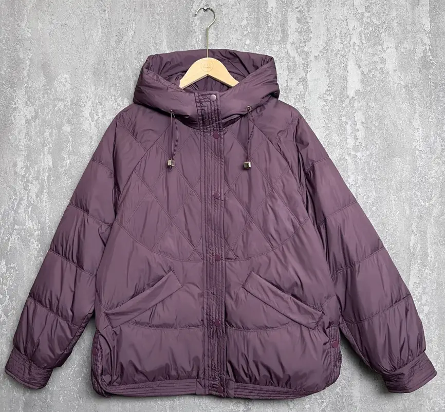 Пуховая куртка ЭттоПлюс 2553 Размер 48-52 фото 15