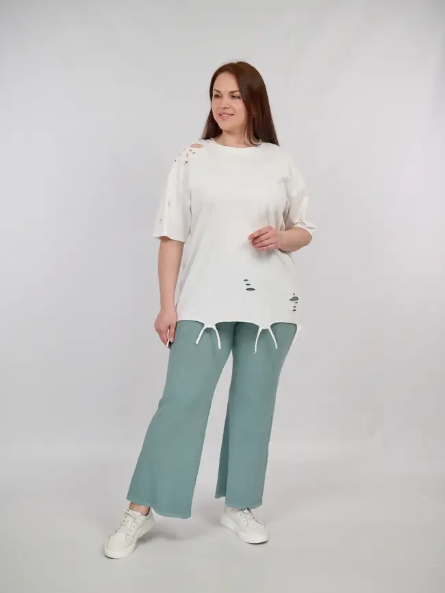 Палаццо облегченные ЭттоПлюс 2138 Размер 50-58 фото 18