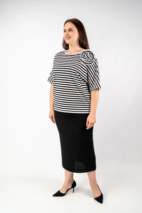 Футболка полоска ЭттоПлюс 33415 фото 51