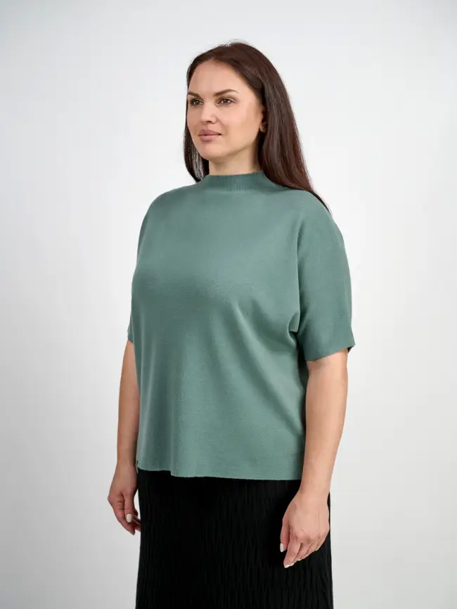 Джемпер короткий рукав ЭттоПлюс 707 Размер 50-58 фото 31