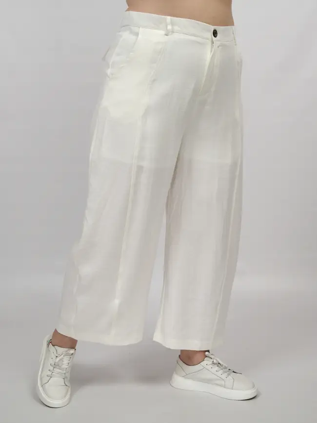 Брюки палаццо 38317 размер 54- 58 фото 10