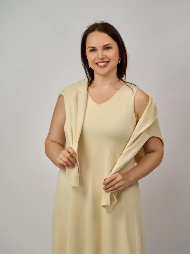 Платье с накидкой 23338 Размер 50-58 фото 36