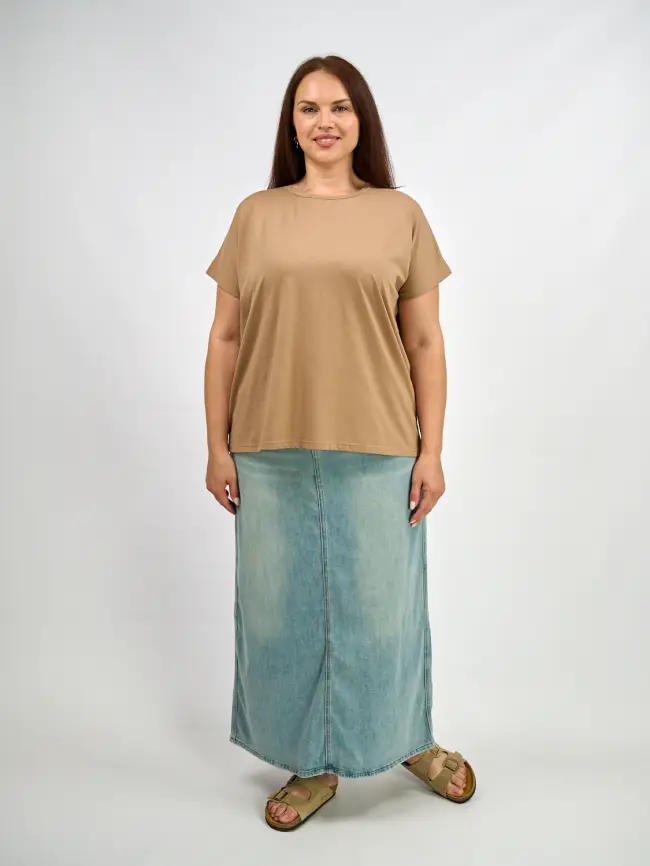 Футболка база ЭттоПлюс Хлопок 0019-1 Размер 50-58 фото 108