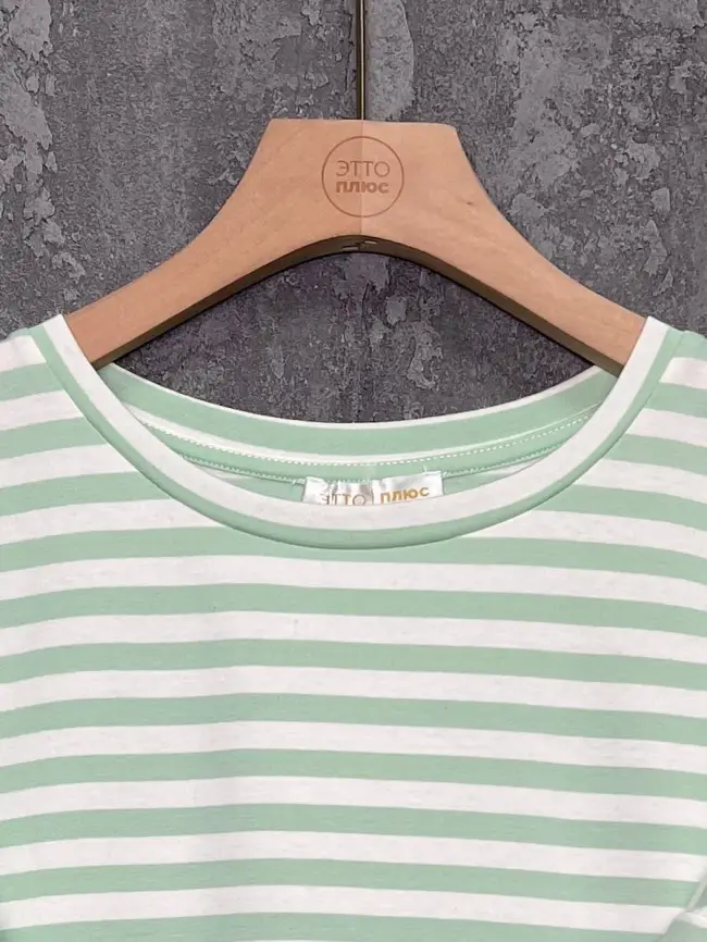 Футболка в полоску ЭттоПлюс 010-1 фото 15