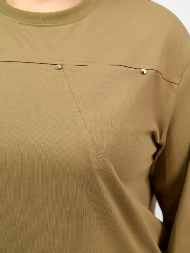 Лонгслив 8132 Размер 48-54 фото 7