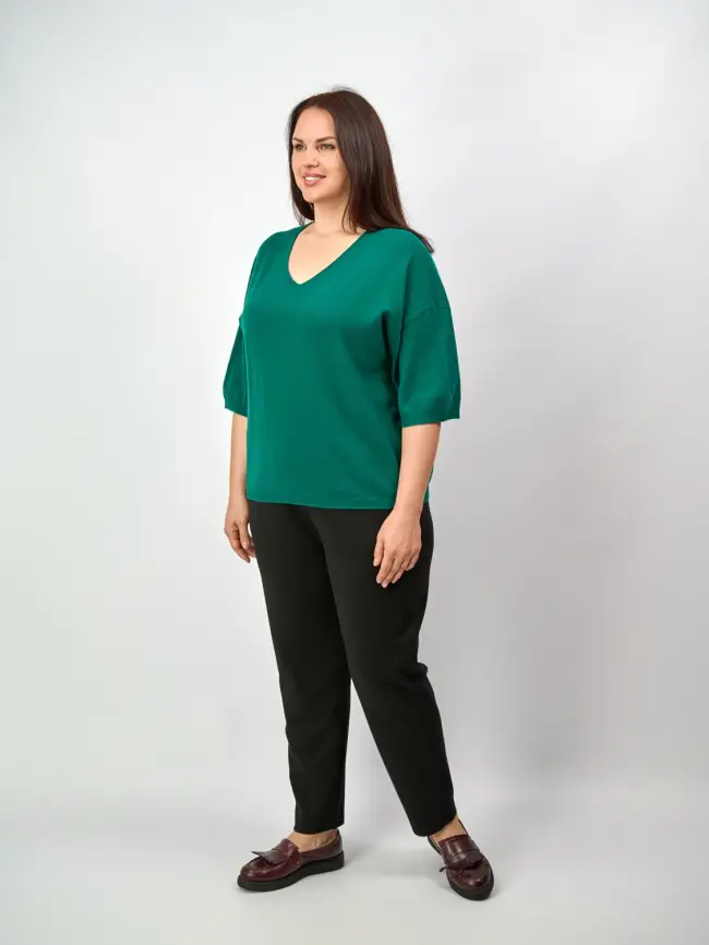 Джемпер 20241 ЭттоПлюс Размер 50-58 фото 191