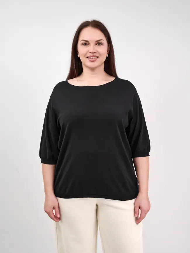 Джемпер 77643 ЭттоПлюс Размер 50-58 фото 2