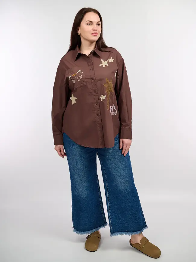 Рубашка 9115 Размер 48-56 фото 25