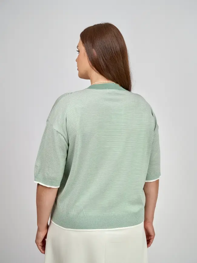 Джемпер облегченный ЭттоПлюс 25415 фото 49