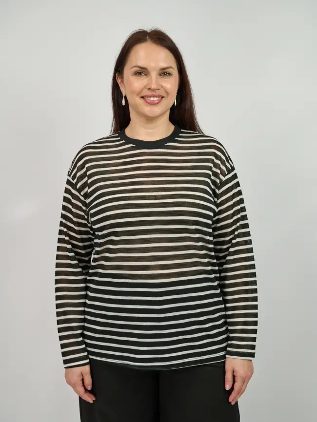 Джемпер облегченный 7018 размер 48- 54 фото 1