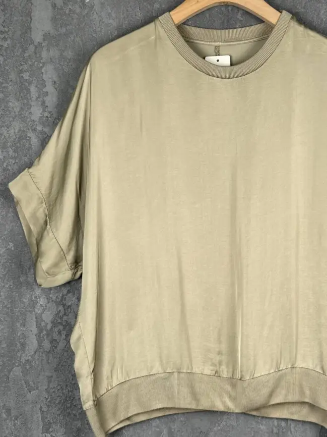 Блуза атлас 23006 фото 18