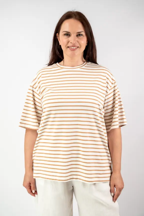 Футболка в полоску ЭттоПлюс 034 Размер 50-58 фото 38