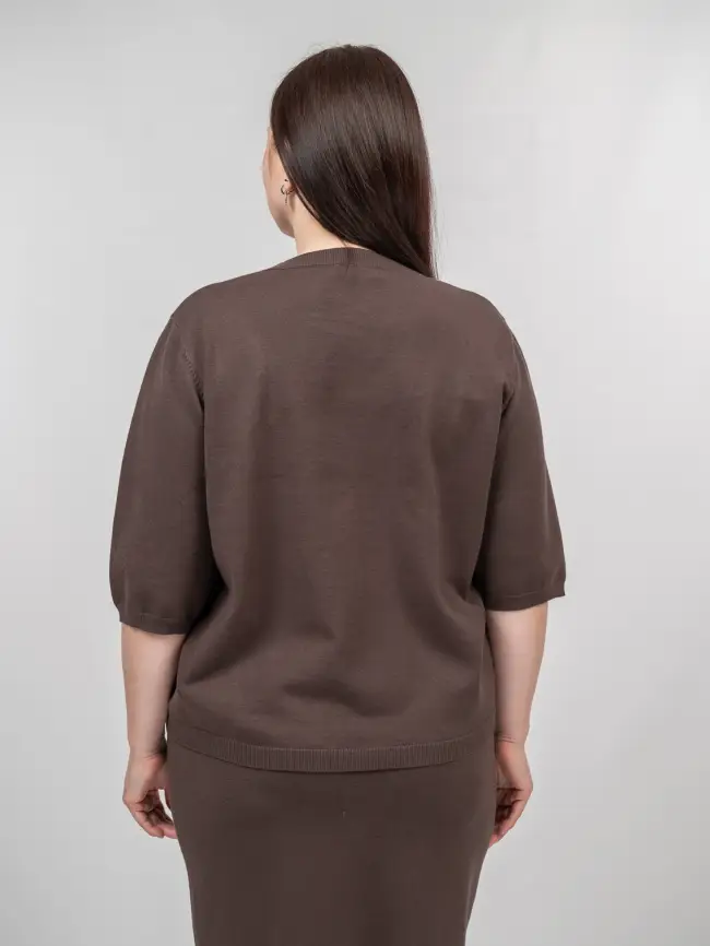 Джемпер 25412 ЭттоПлюс Размер 50-58 фото 53