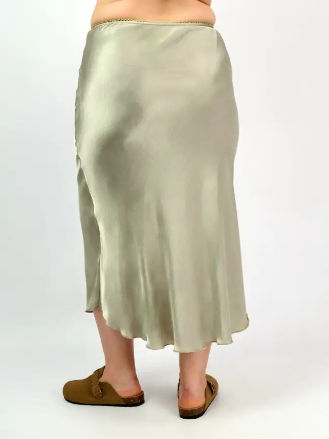 Юбка атлас 9298-1 Размер 48-56 фото 53