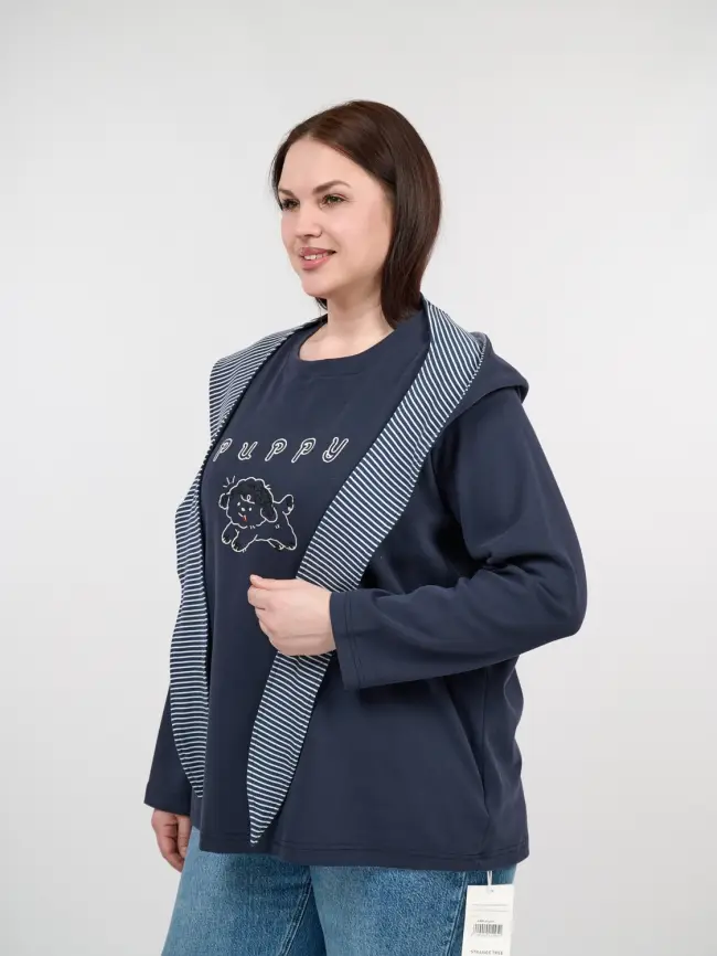 Лонгслив 3929 Размер 54-60 фото 6