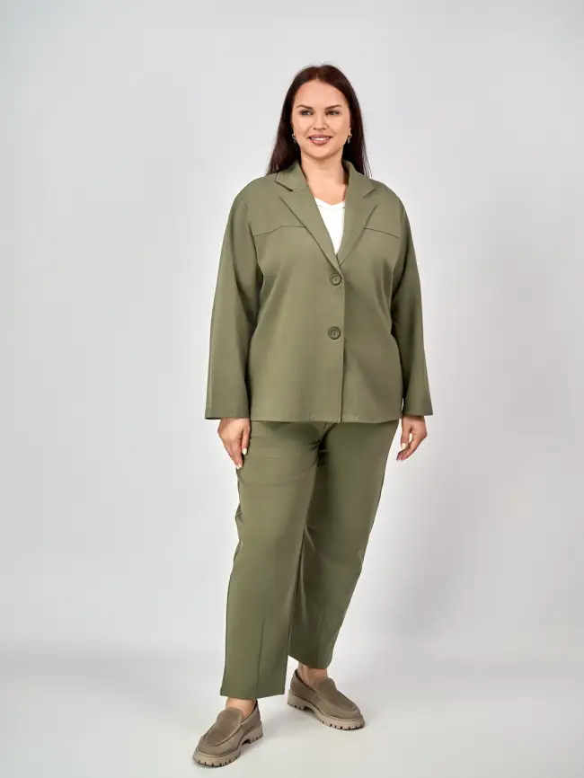 Брюки 33494 ЭттоПлюс размеры 52- 58 фото 75