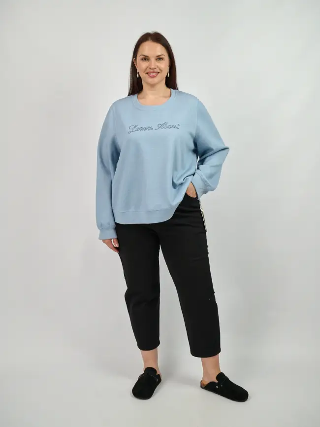 Брюки 7/8 1008 Размеры 50-58 фото 17