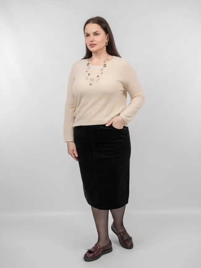 Джемпер 3009 Размер 48-54 фото 49