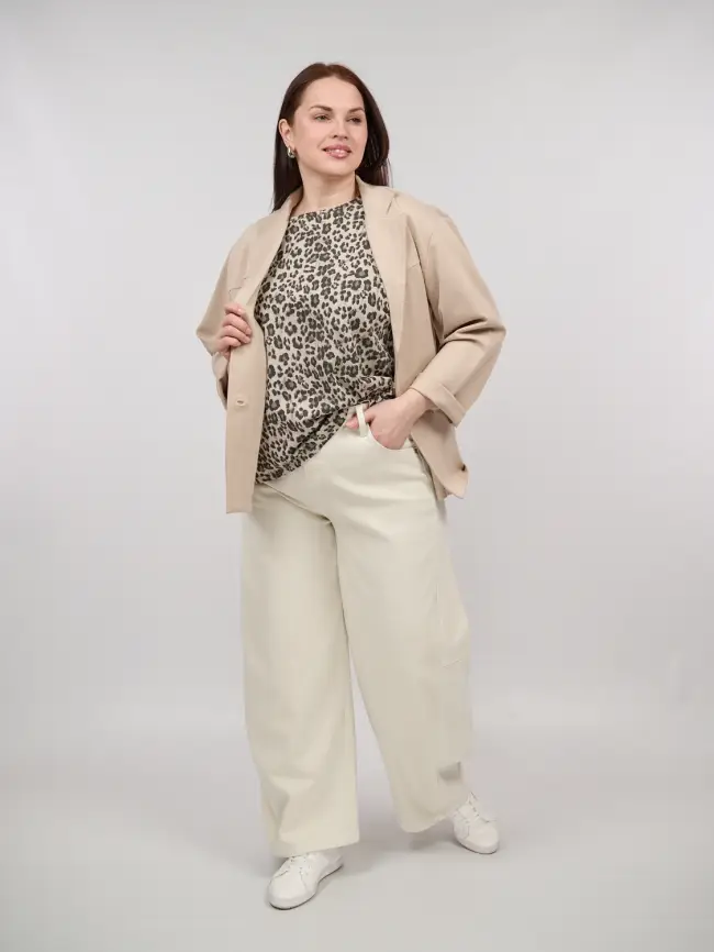 Футболка Леопард ЭттоПлюс 0019-2 Размер 50-58 фото 15