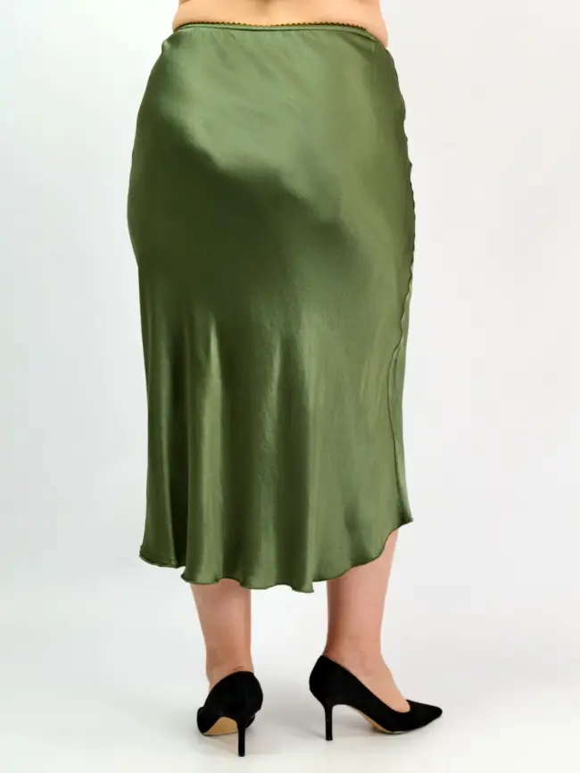 Юбка атлас 9298-1 Размер 48-56 фото 73