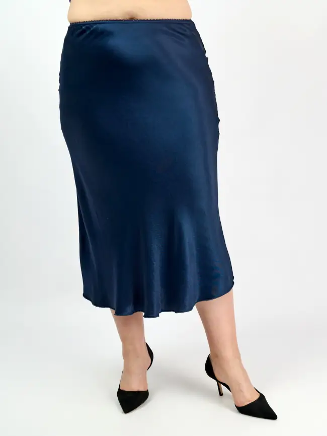 Юбка атлас 9298-1 Размер 48-56 фото 60