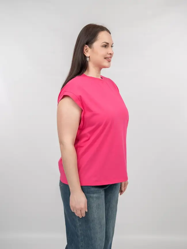 Футболка с вставкой ЭттоПлюс 0025 Размер 50-56 фото 16