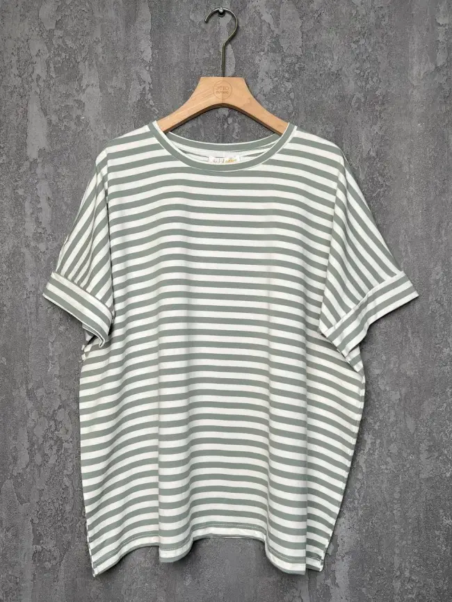 Футболка в полоску ЭттоПлюс 010-1 фото 2