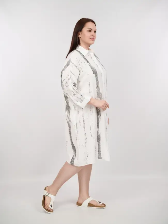 Платье рубашка ЭттоПлюс 22983 Размер 50-58 фото 16