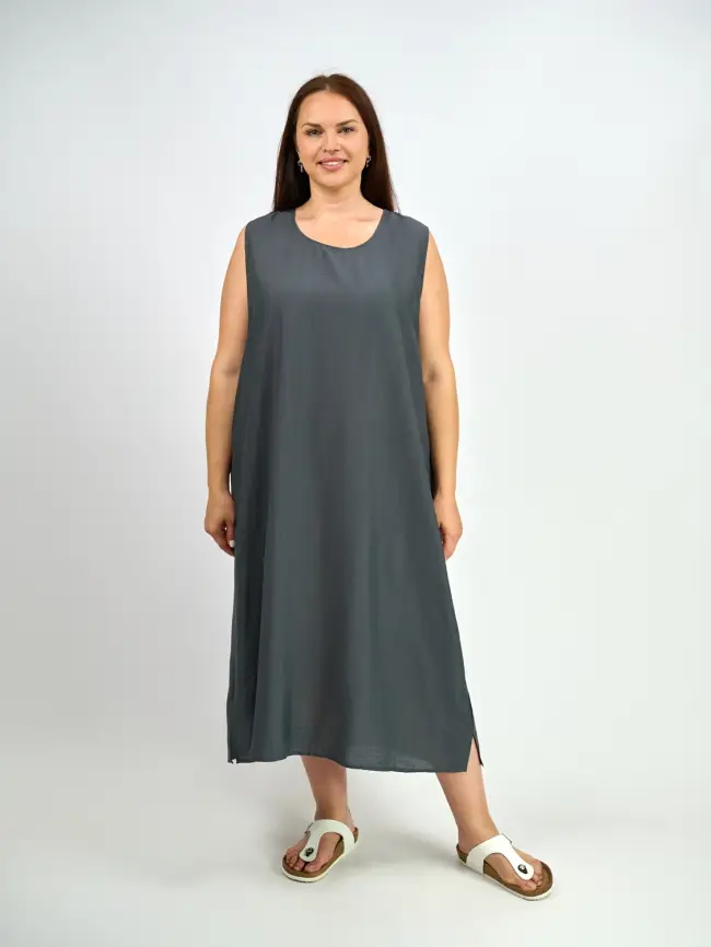 Сарафан ЭттоПлюс 047 размеры 52- 56 фото 1