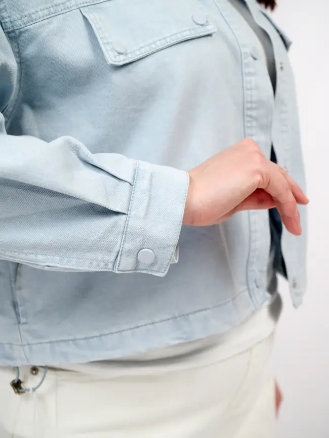 Куртка джинсовая 88203 Размер 50-56 фото 24