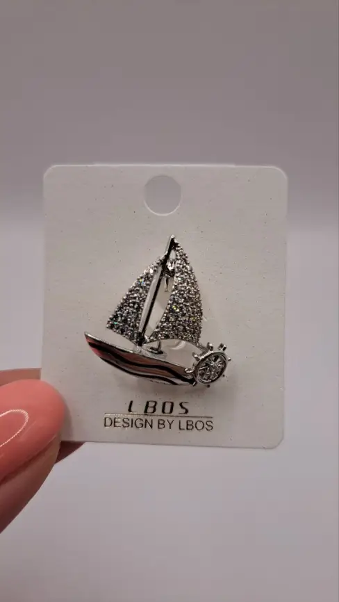 Брошь Кораблик 6211357 фото 1