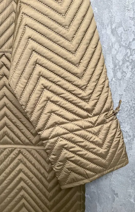 Пальто стеганое 76809 Размеры 52-58 фото 16