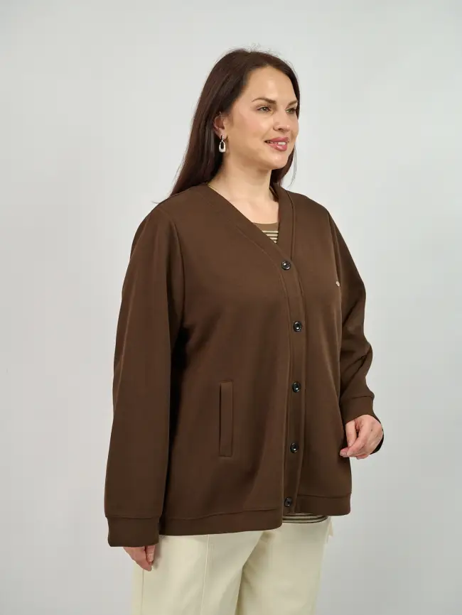 Бомбер 5517 Размер 52-58 фото 8