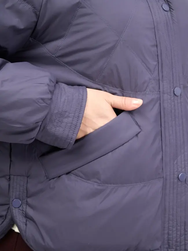 Пуховая куртка ЭттоПлюс 2553 Размер 48-52 фото 79