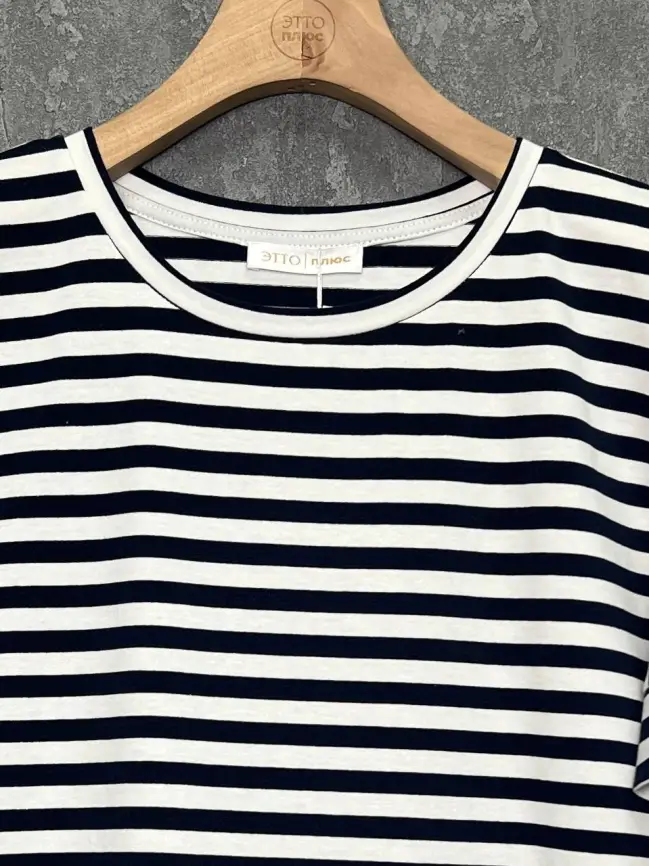Футболка в полоску ЭттоПлюс 010-1 фото 20