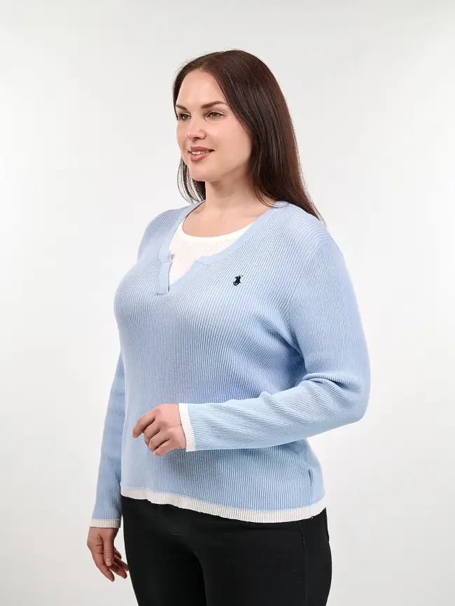 Джемпер 8251 Размер 48-58 фото 43