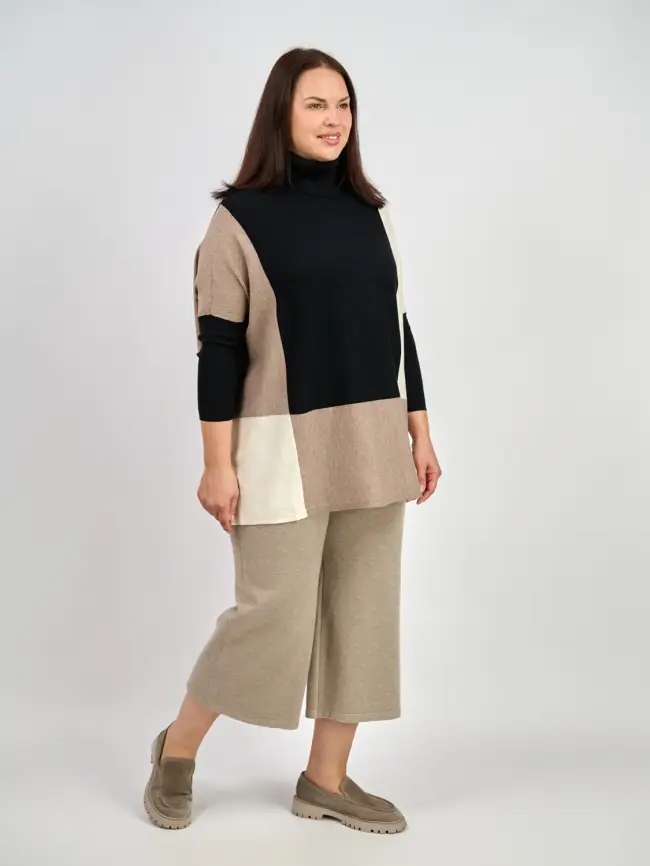 Вязаные кюлоты Этто плюс 273 Размер 50-58 фото 26