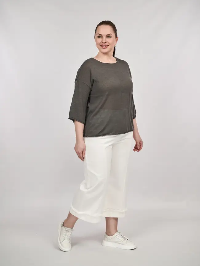 Джемпер облегченный ЭттоПлюс 25107-1 Размер 50-58. фото 152