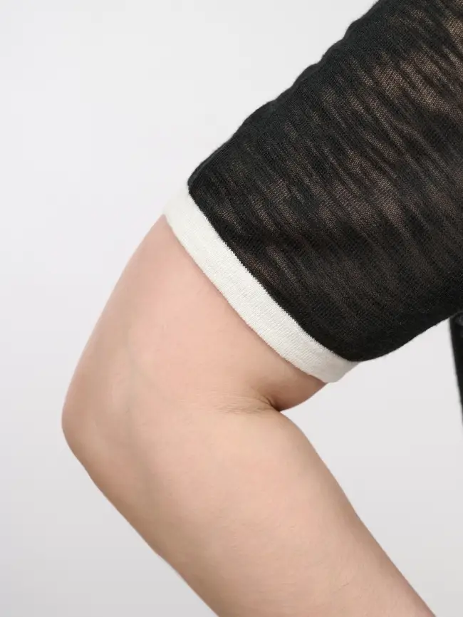 Джемпер короткий рукав 23066 размер 50- 58 фото 9