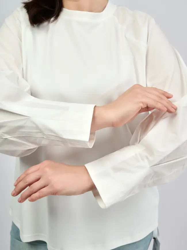 Лонгслив 25198 Размер 50-54 фото 5