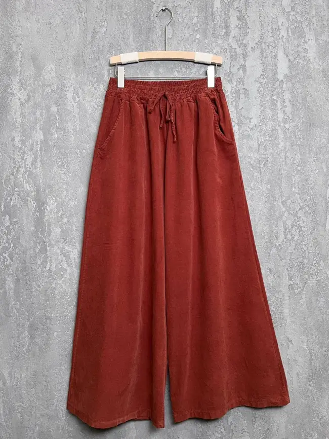 Палаццо вельвет 9925 Размер 48-54 фото 11