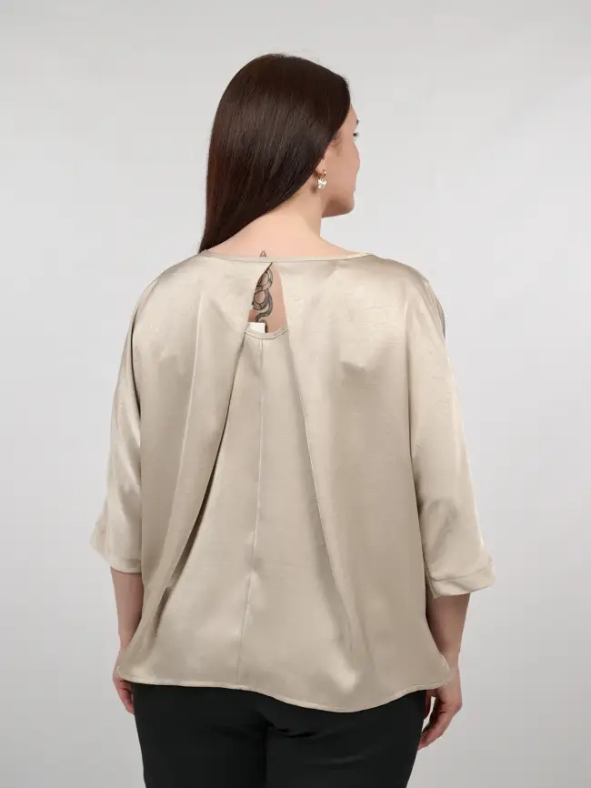 Блуза ЭттоПлюс 1005 Размер 50-58 фото 32