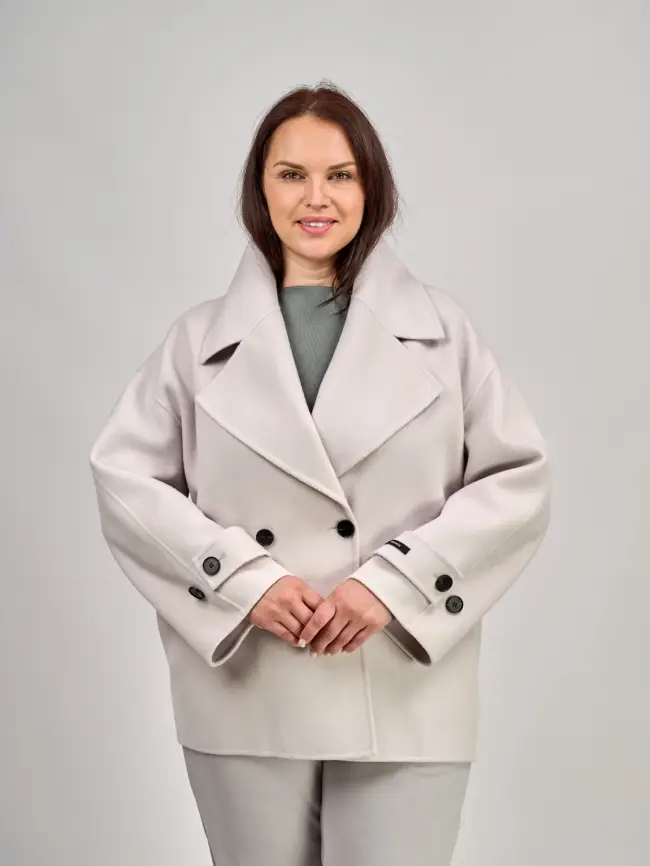 Пальто 0719 ЭттоПлюс Размер 50-58 фото 28