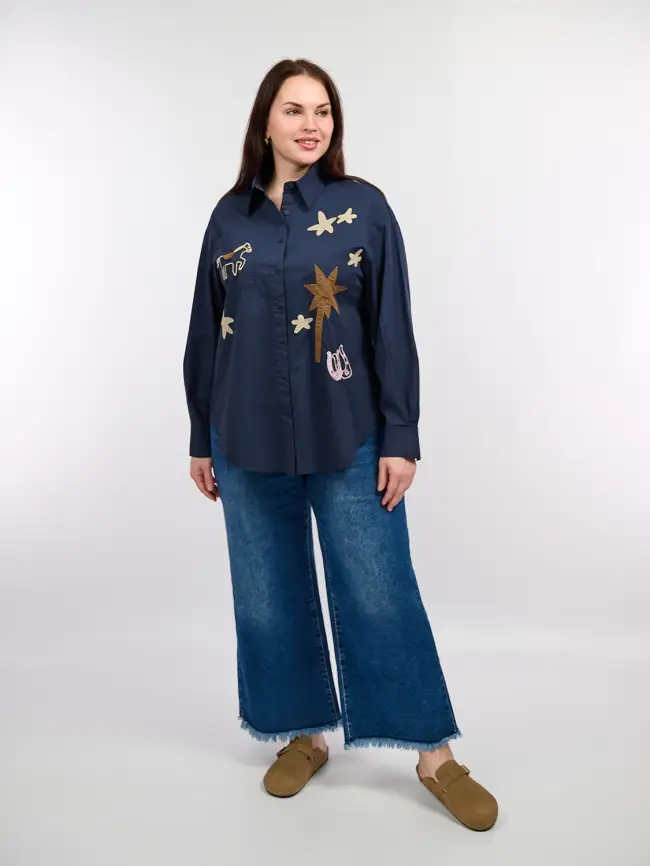 Рубашка 9115 Размер 48-56 фото 7