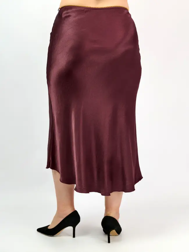 Юбка атлас 9298-1 Размер 48-56 фото 112