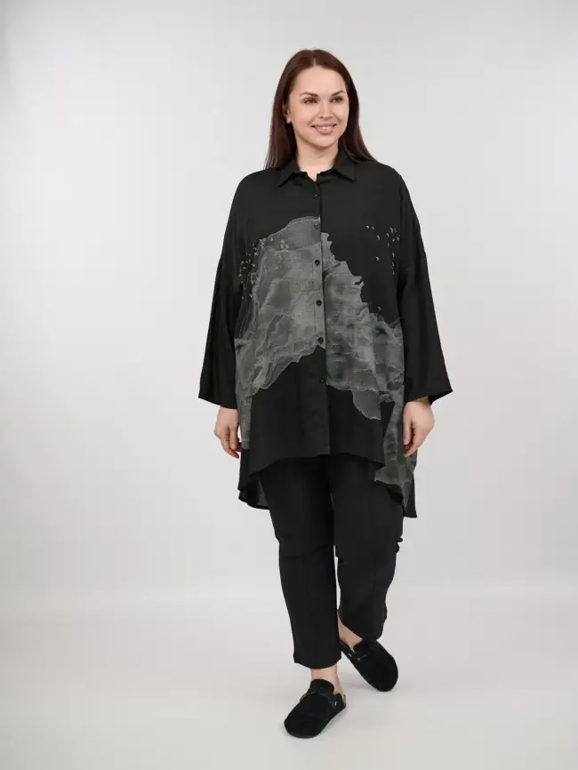 Рубашка ЭттоПлюс 22988 Размер 56-62 фото 2