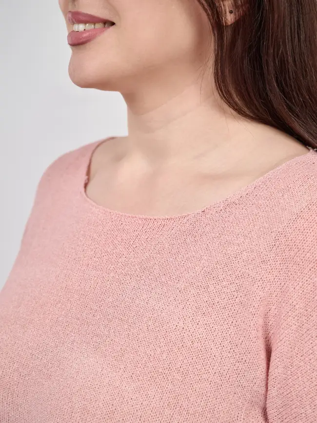 Джемпер облегченный ЭттоПлюс 25107-1 Размер 50-58. фото 128