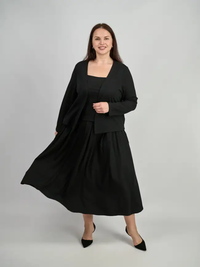 Костюм тройка 1258 Размер 52-60 фото 4