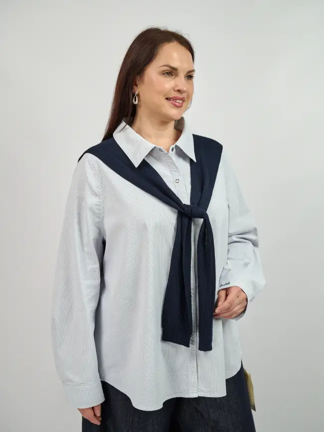 Рубашка 10368 Размер 50-58 фото 10