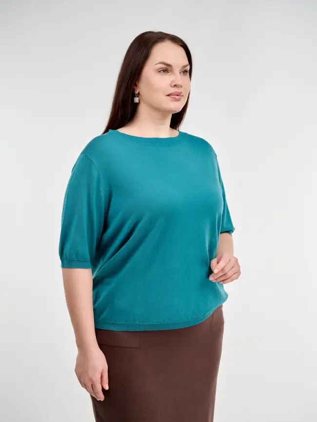 Джемпер 77643 ЭттоПлюс Размер 50-58 фото 51